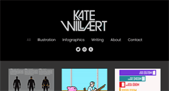 Desktop Screenshot of katewillaert.com